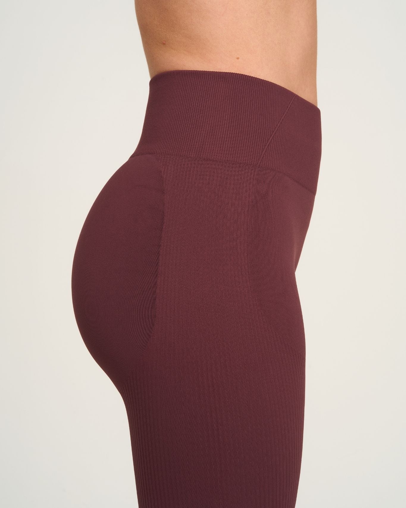 Elevate™ Sculpting High Waist Scrunch Leggings | Dark Mauve - Image 5