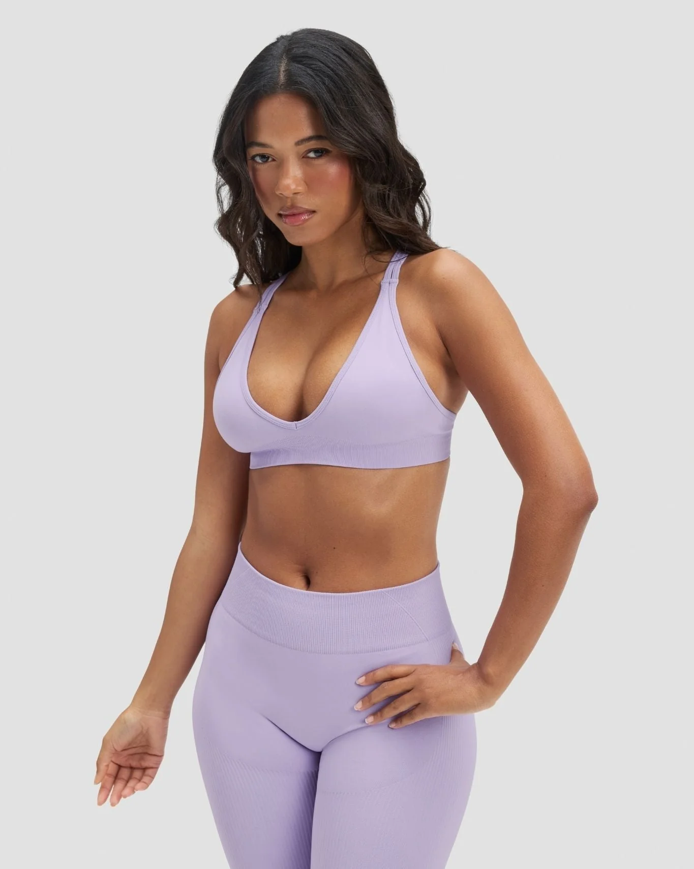 Elevate™ Sculpting Seamless High Apex Bra | Lilac - Image 3