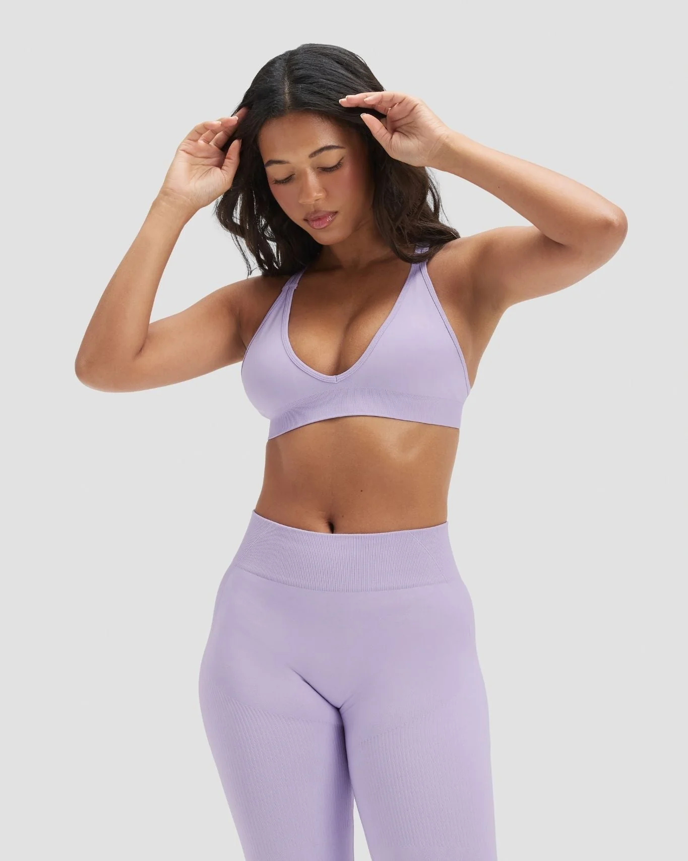 Elevate™ Sculpting Seamless High Apex Bra | Lilac - Image 6