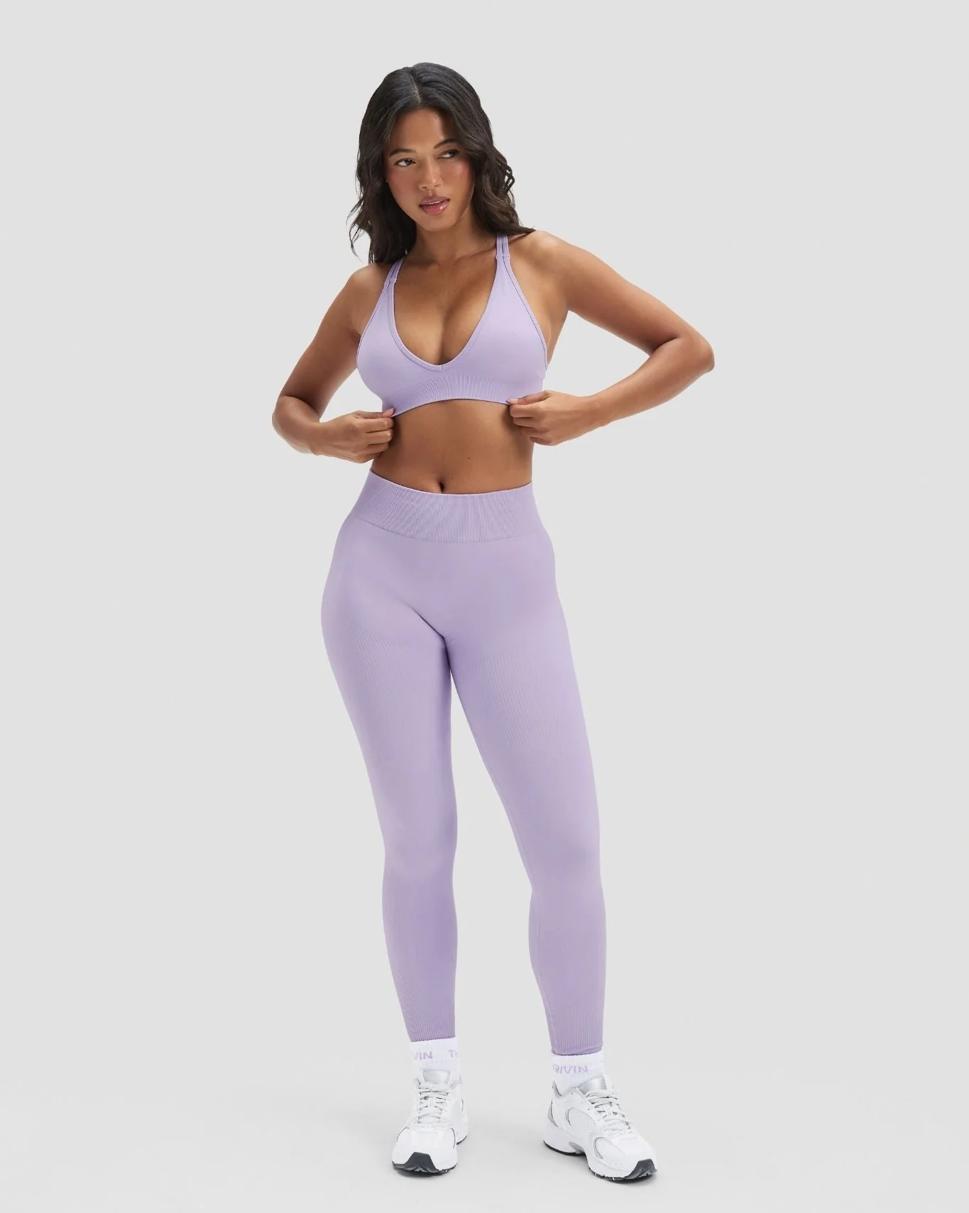Elevate™ Sculpting Seamless High Apex Bra | Lilac - Image 8