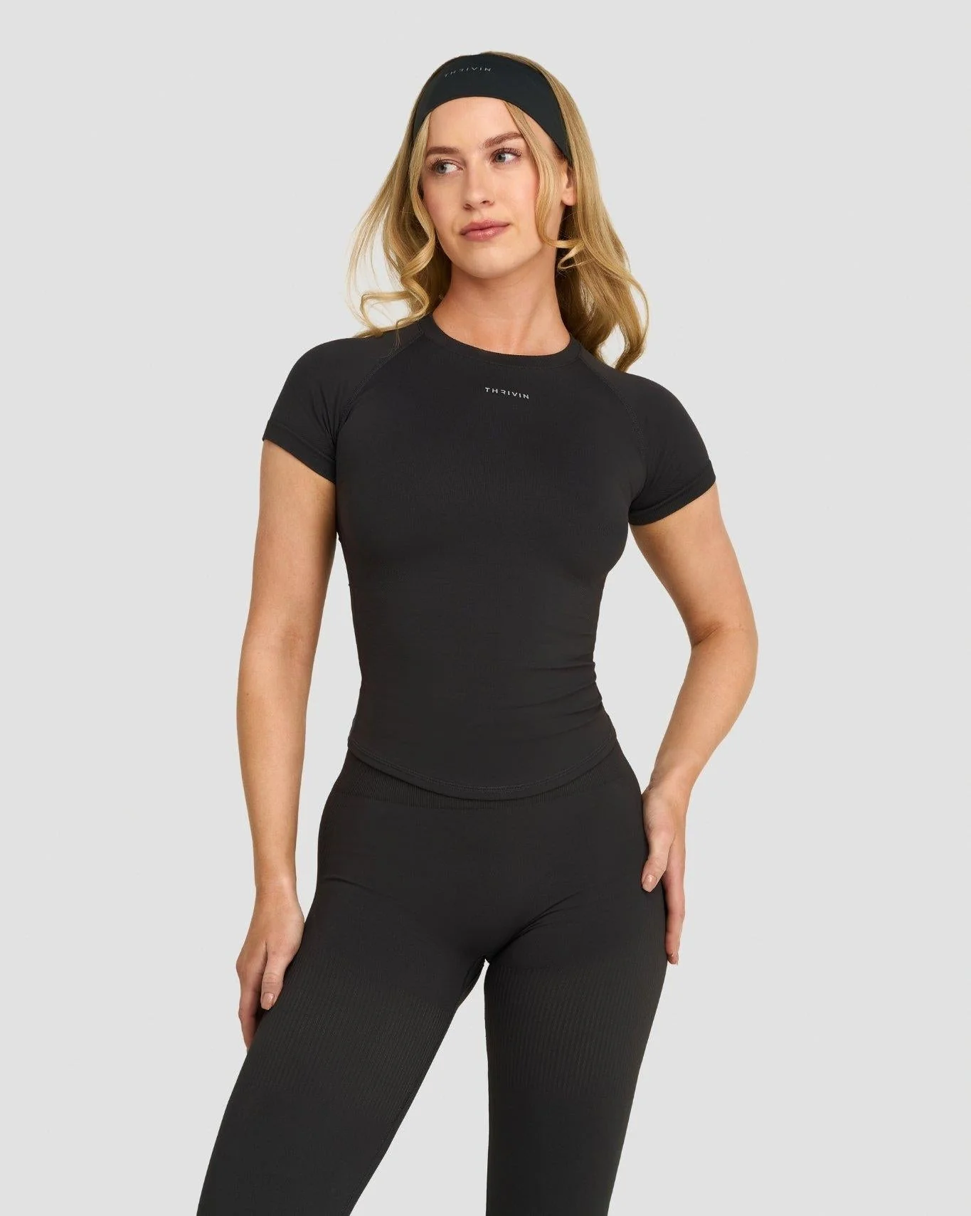 Elevate™ Compression T-shirt | Charcoal Grey - Image 5
