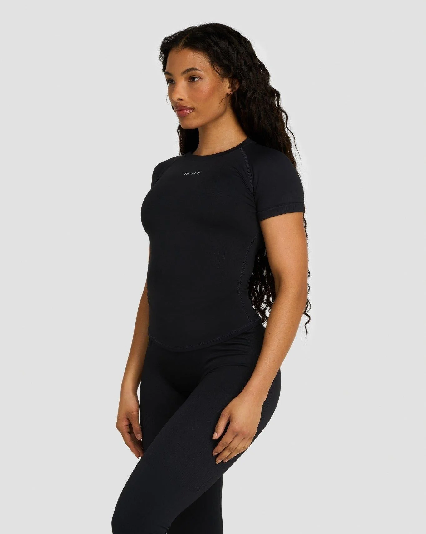 Elevate™ Compression T-shirt | Night Black - Image 3