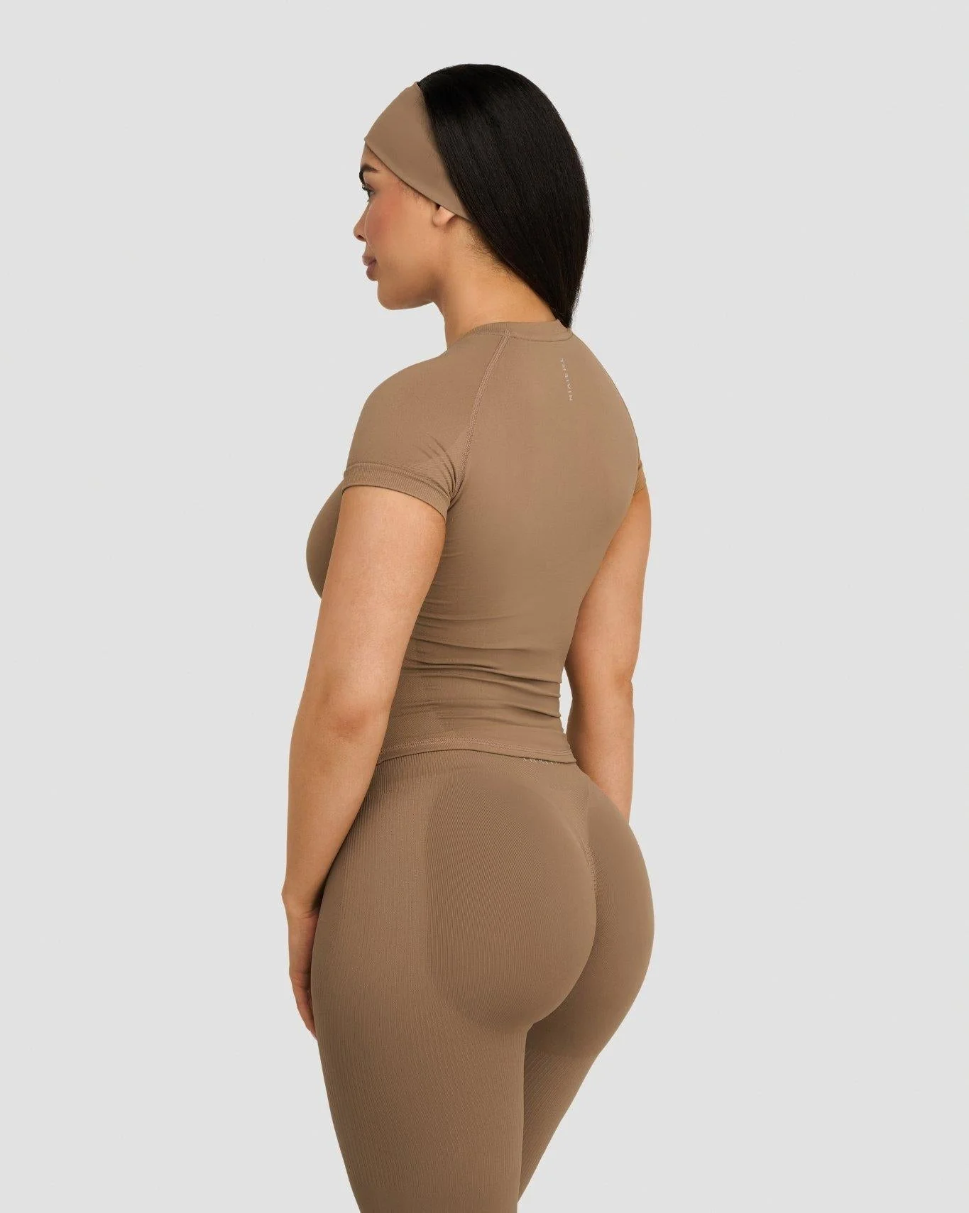 Elevate™ Compression T-shirt | Toffee - Image 4