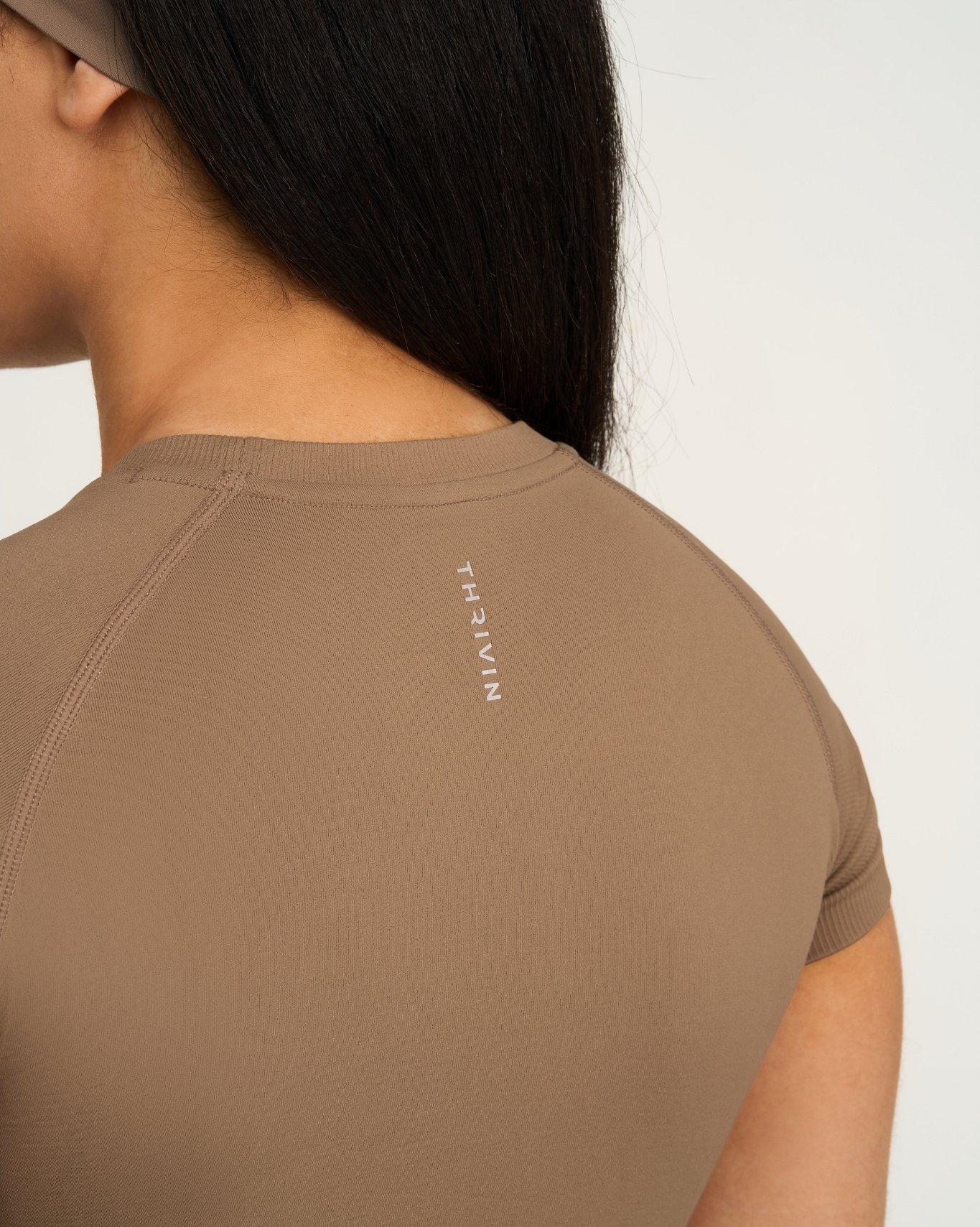 Elevate™ Compression T-shirt | Toffee - Image 6