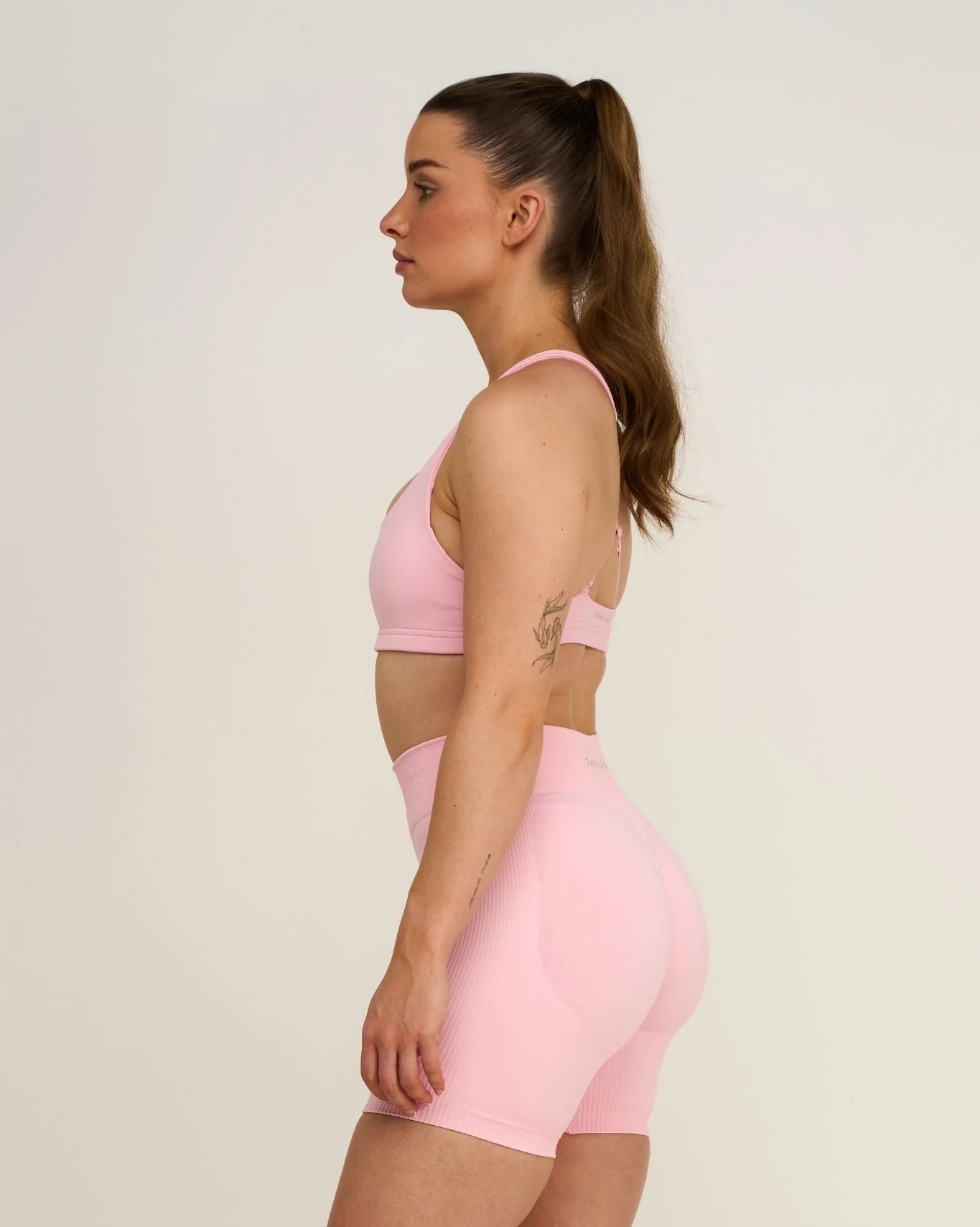Elevate™ Sculpting Medium Impact Multiway Bra | Cotton Pink - Image 5