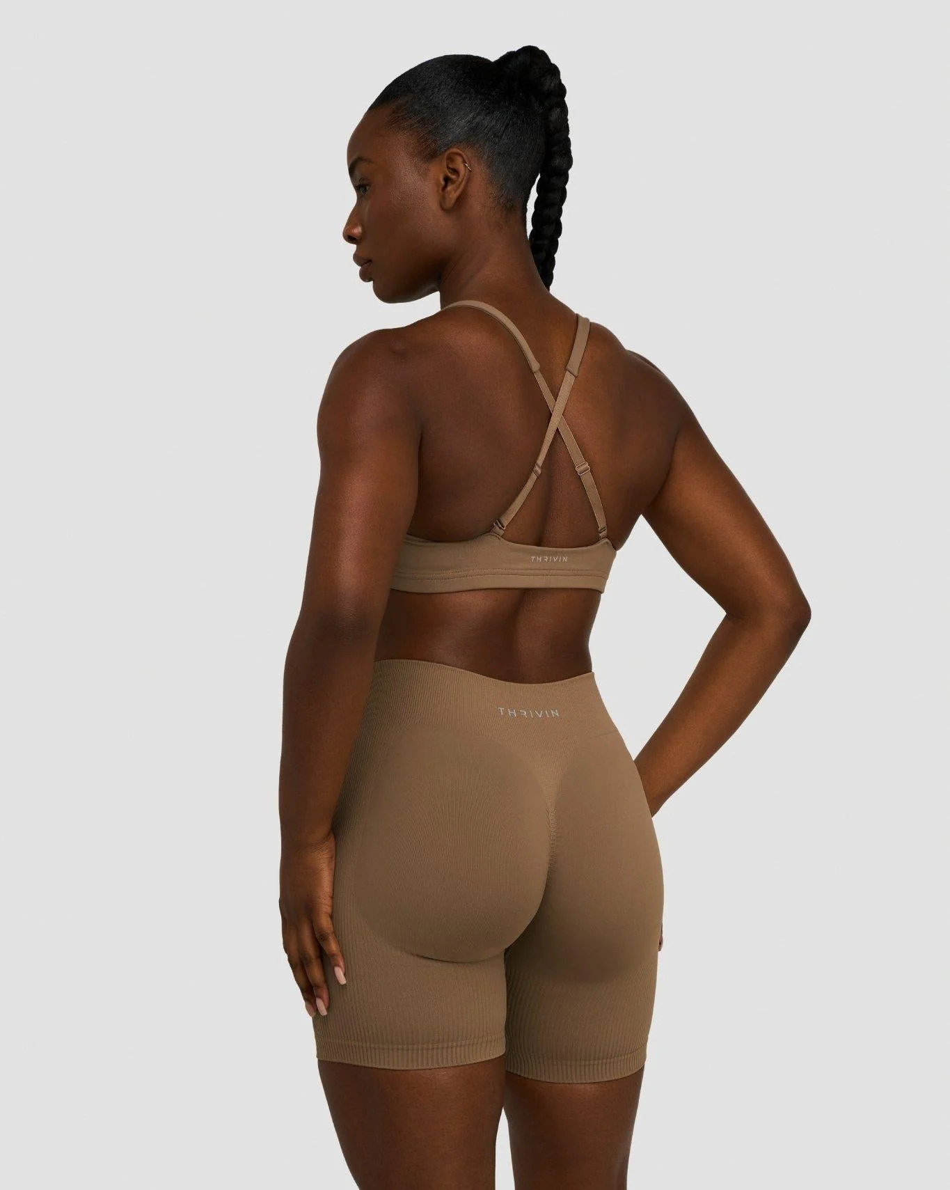 Elevate™ Sculpting Medium Impact Multiway Bra | Toffee - Image 4