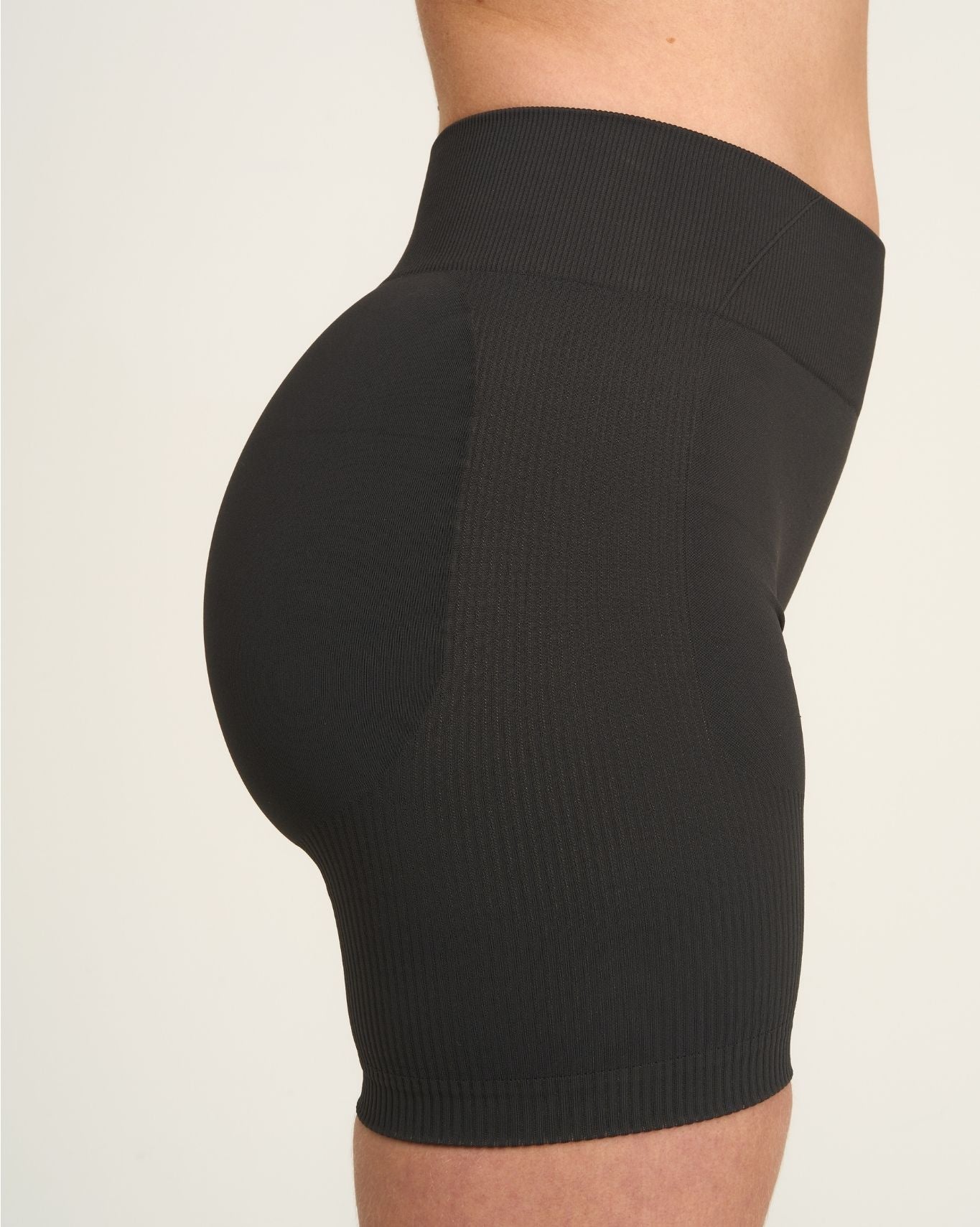 Elevate™ Sculpting Mid Waist Scrunch Shorts | Charcoal Grey - Image 6