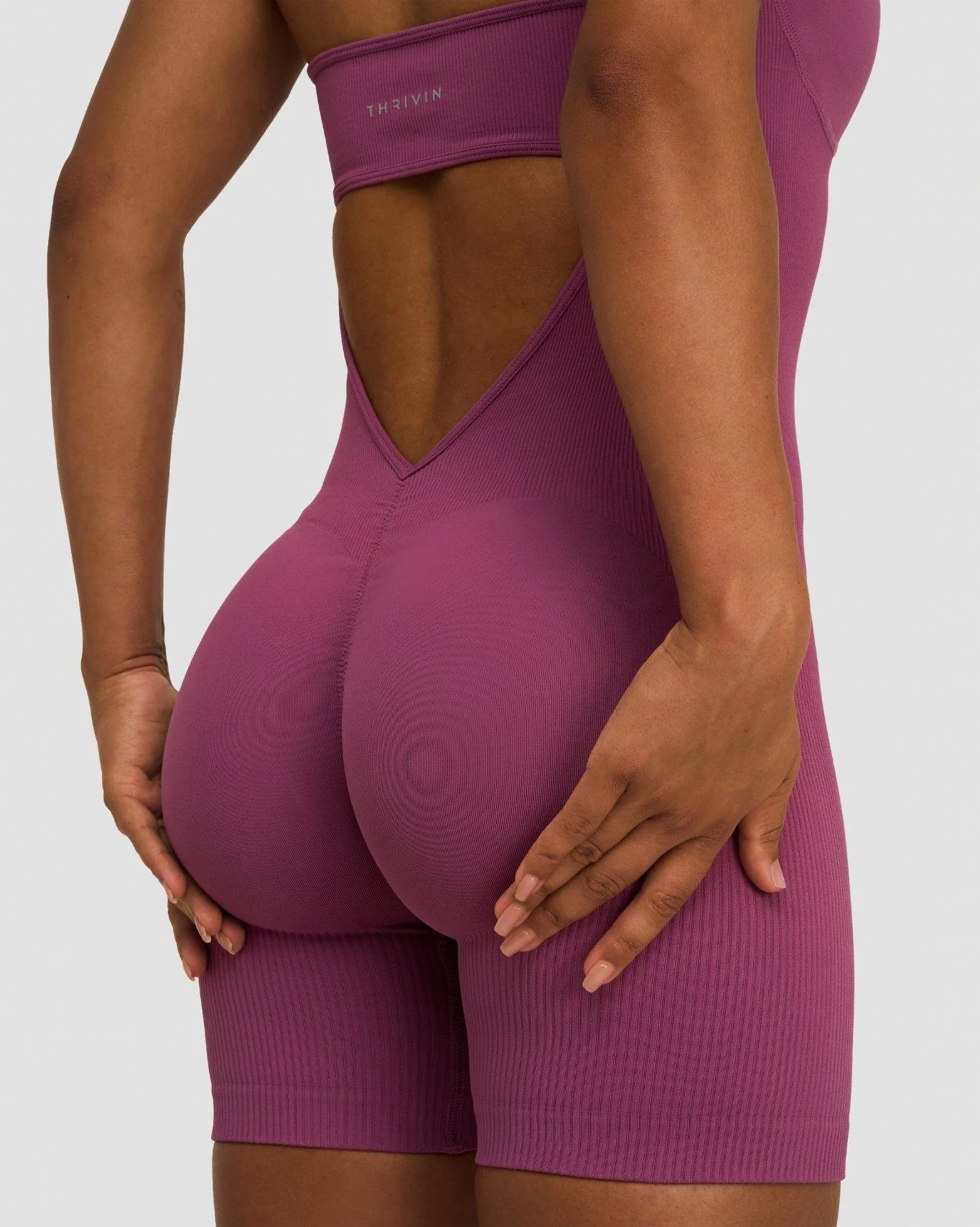 Elevate™ Sculpting Halterneck All In One | Orchid Mauve - Image 6