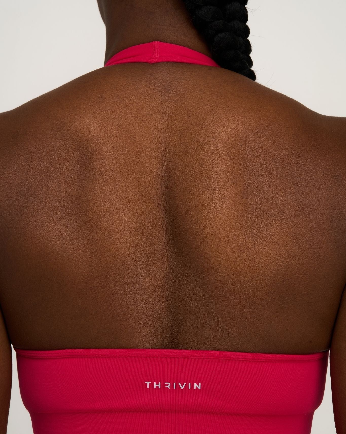 Elevate™ Sculpting Seamless Halterneck Top | Strawberry - Image 6