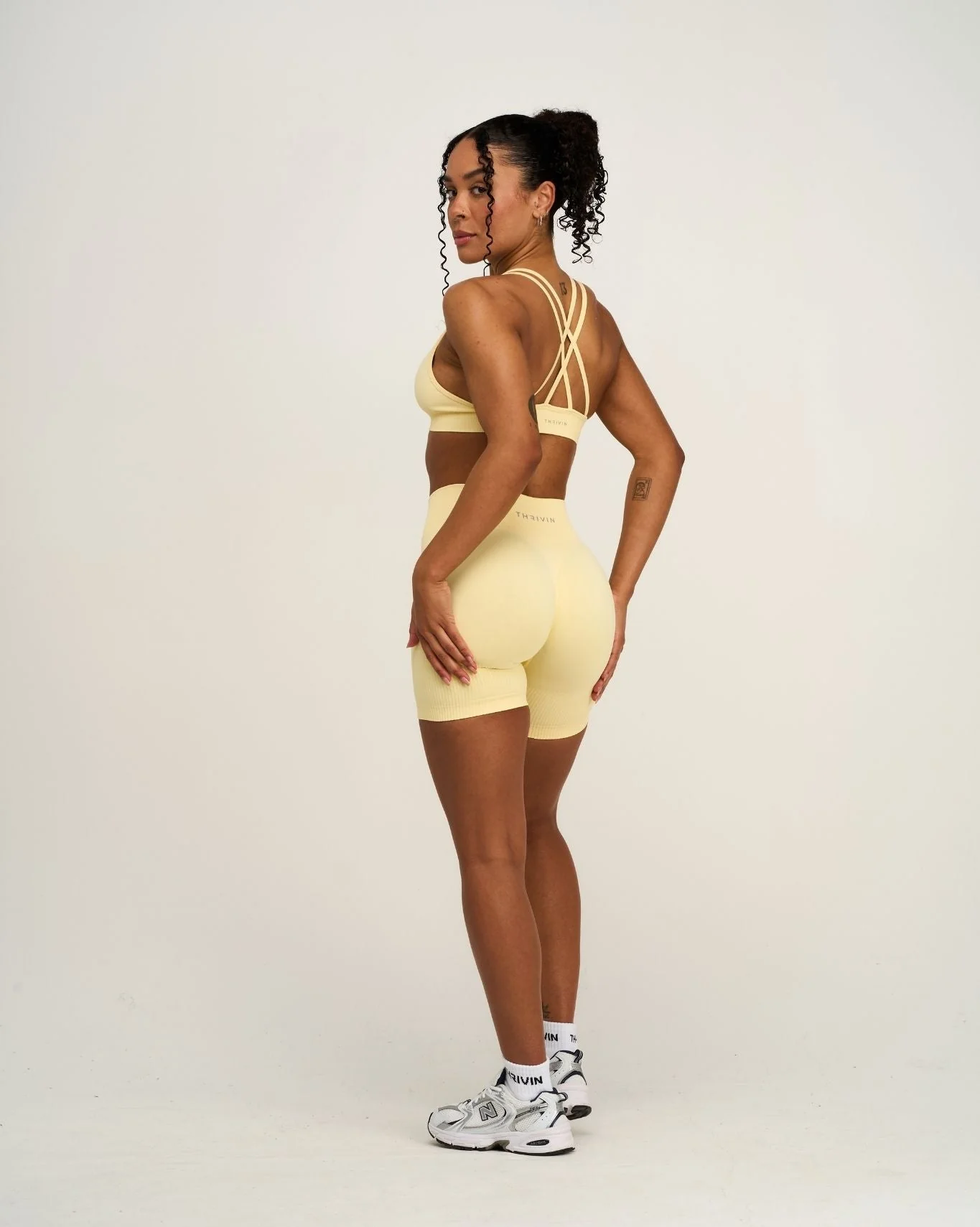 Elevate™ Sculpting Seamless High Apex Bra | Golden Butter - Image 6