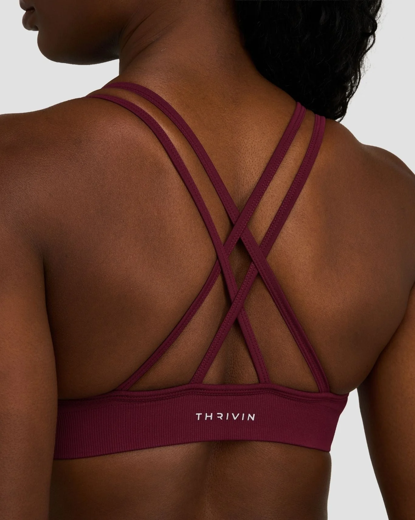 Elevate™ Sculpting Seamless High Apex Bra | Merlot - Image 6