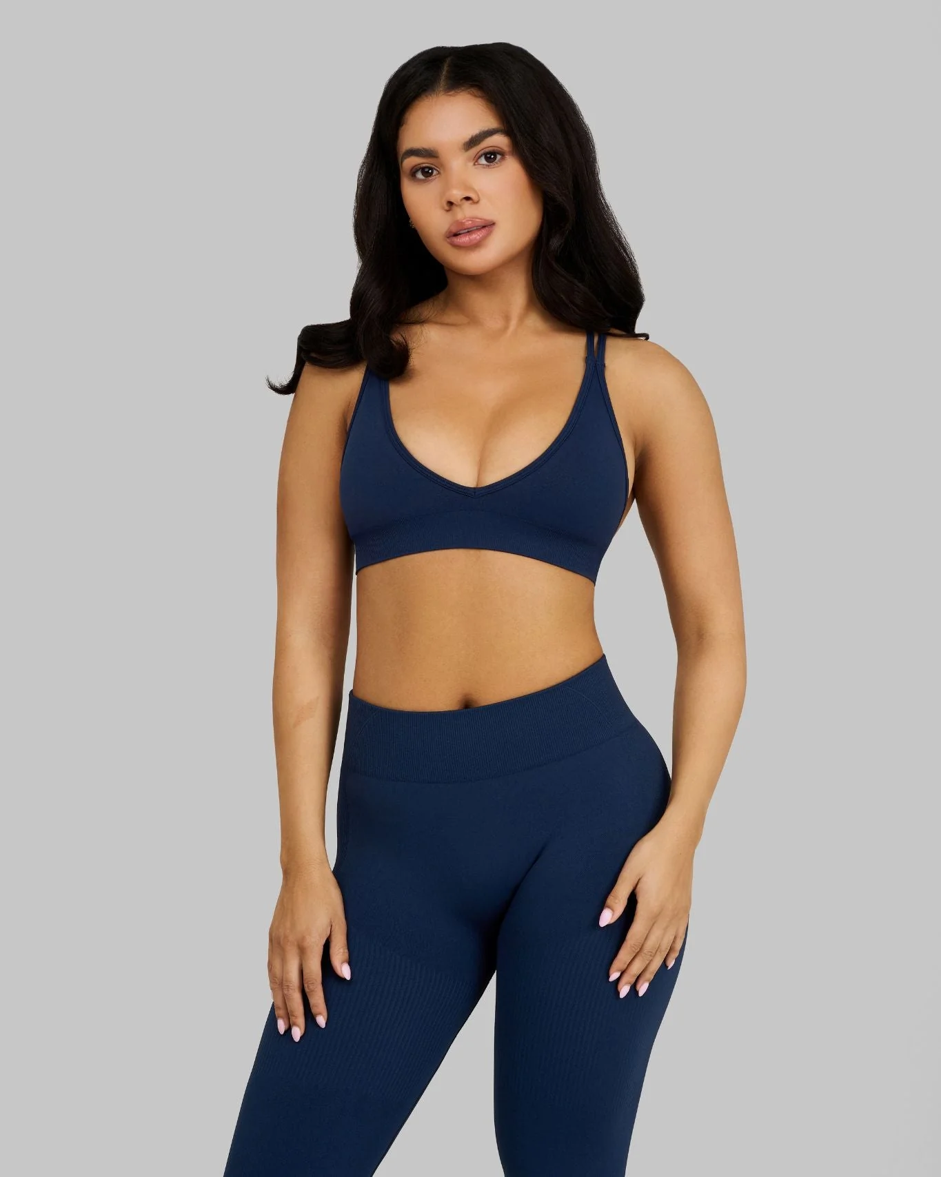 Elevate™ Sculpting Seamless High Apex Bra | Midnight Navy - Image 5
