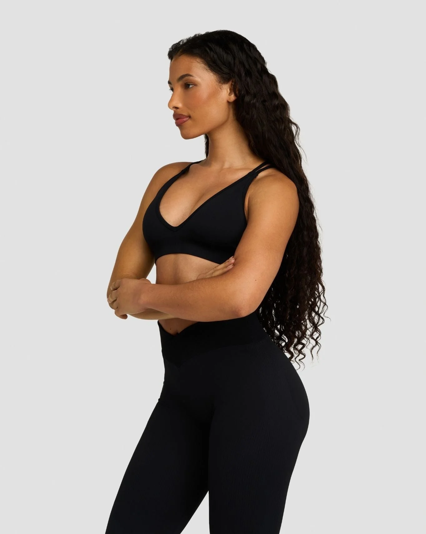 Elevate™ Sculpting Seamless High Apex Bra | Night Black - Image 5