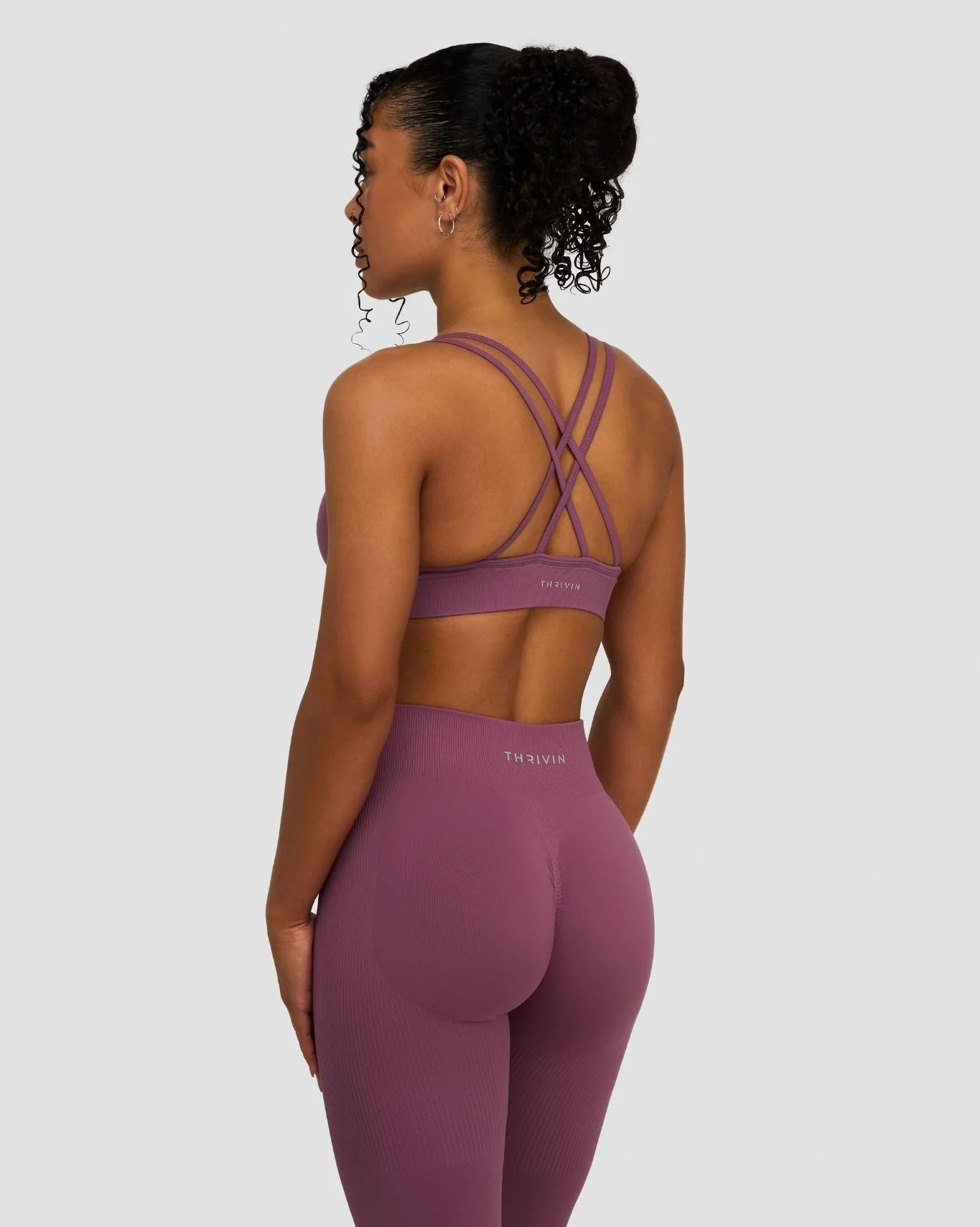 Elevate™ Sculpting Seamless High Apex Bra | Orchid Mauve - Image 2