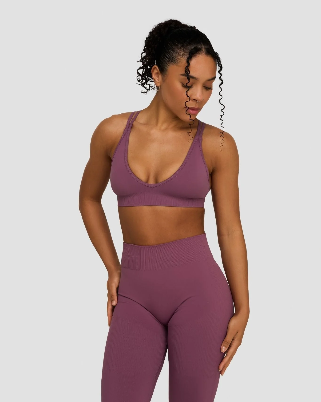 Elevate™ Sculpting Seamless High Apex Bra | Orchid Mauve - Image 3
