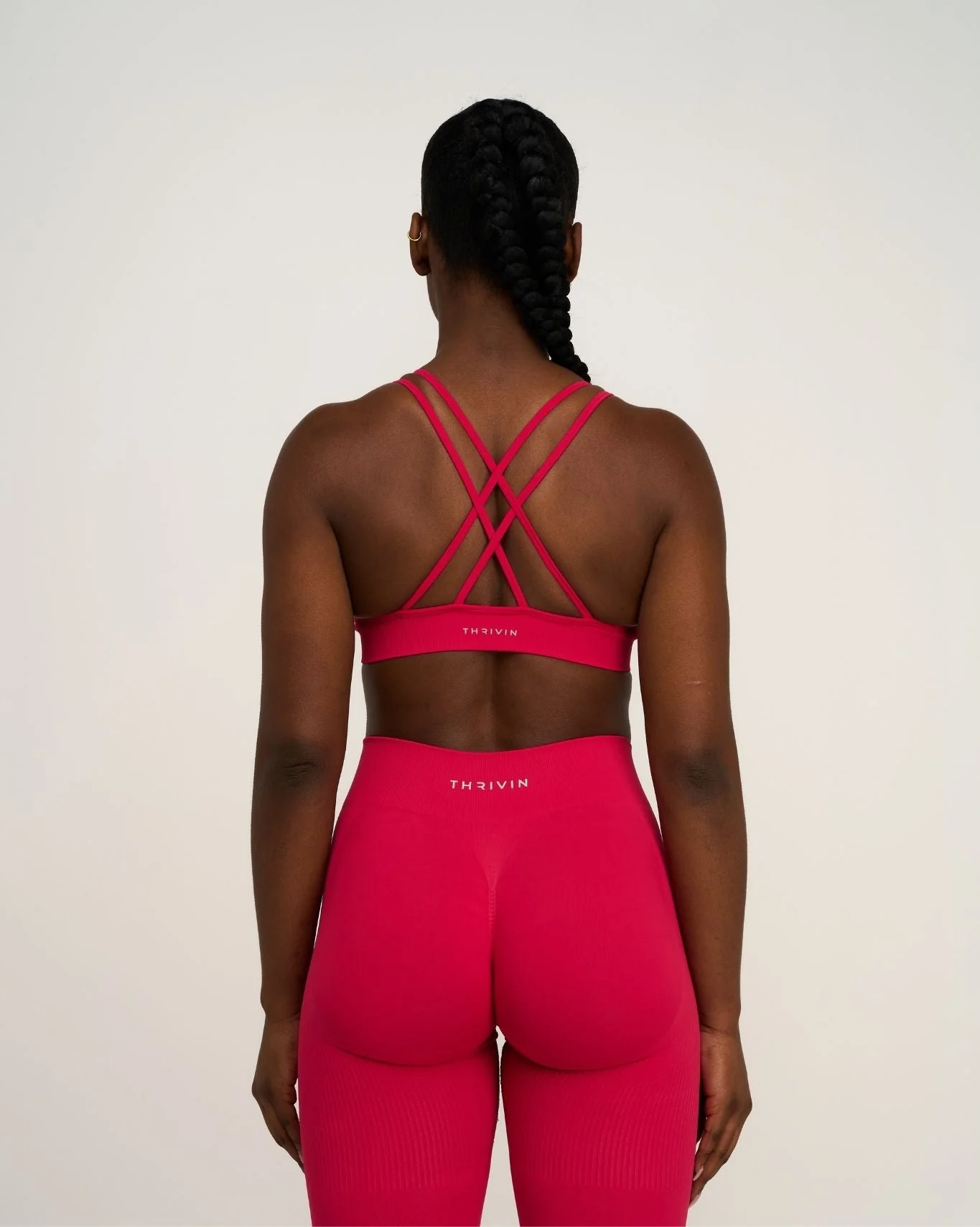 Elevate™ Sculpting Seamless High Apex Bra | Strawberry - Image 5
