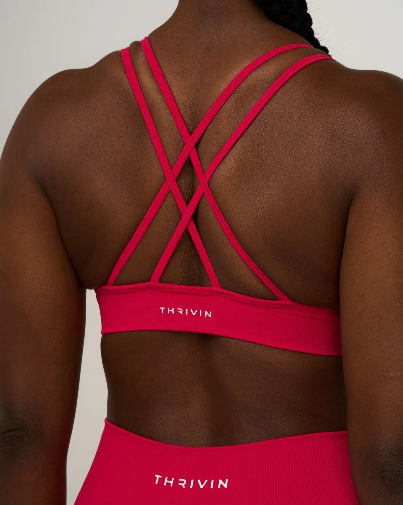 Elevate™ Sculpting Seamless High Apex Bra | Strawberry - Image 6