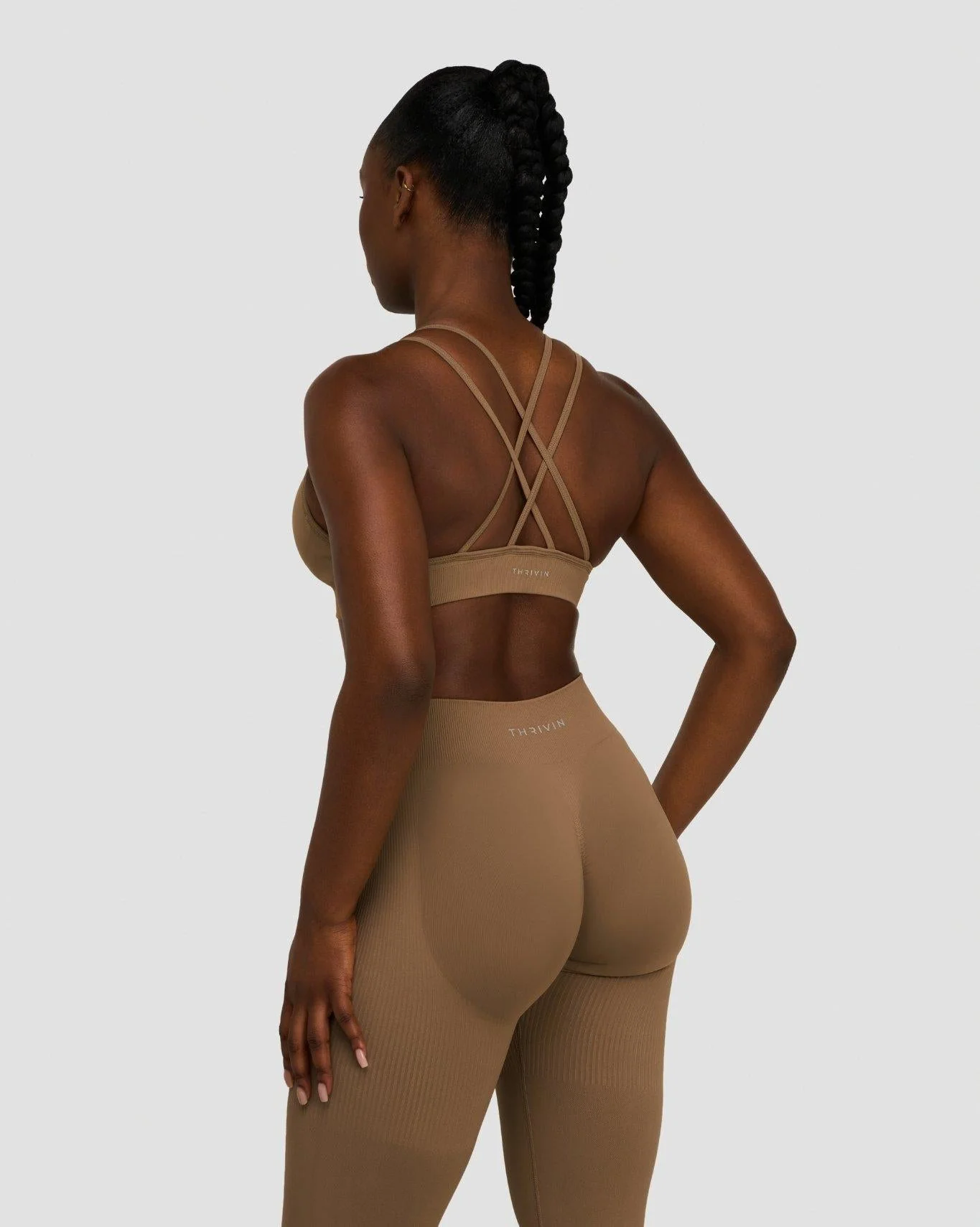Elevate™ Sculpting Seamless High Apex Bra | Toffee - Image 3