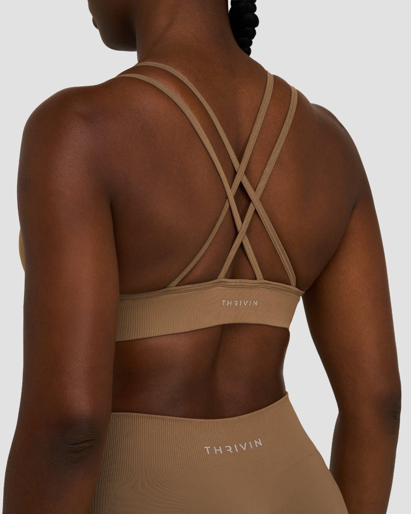 Elevate™ Sculpting Seamless High Apex Bra | Toffee - Image 6