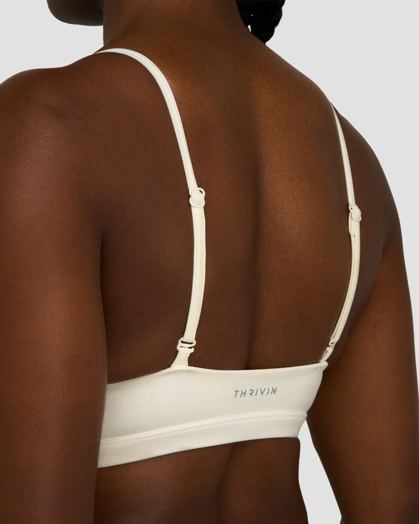 Elevate™ Sculpting Seamless Scoop Neck Bra | Cream - Image 6