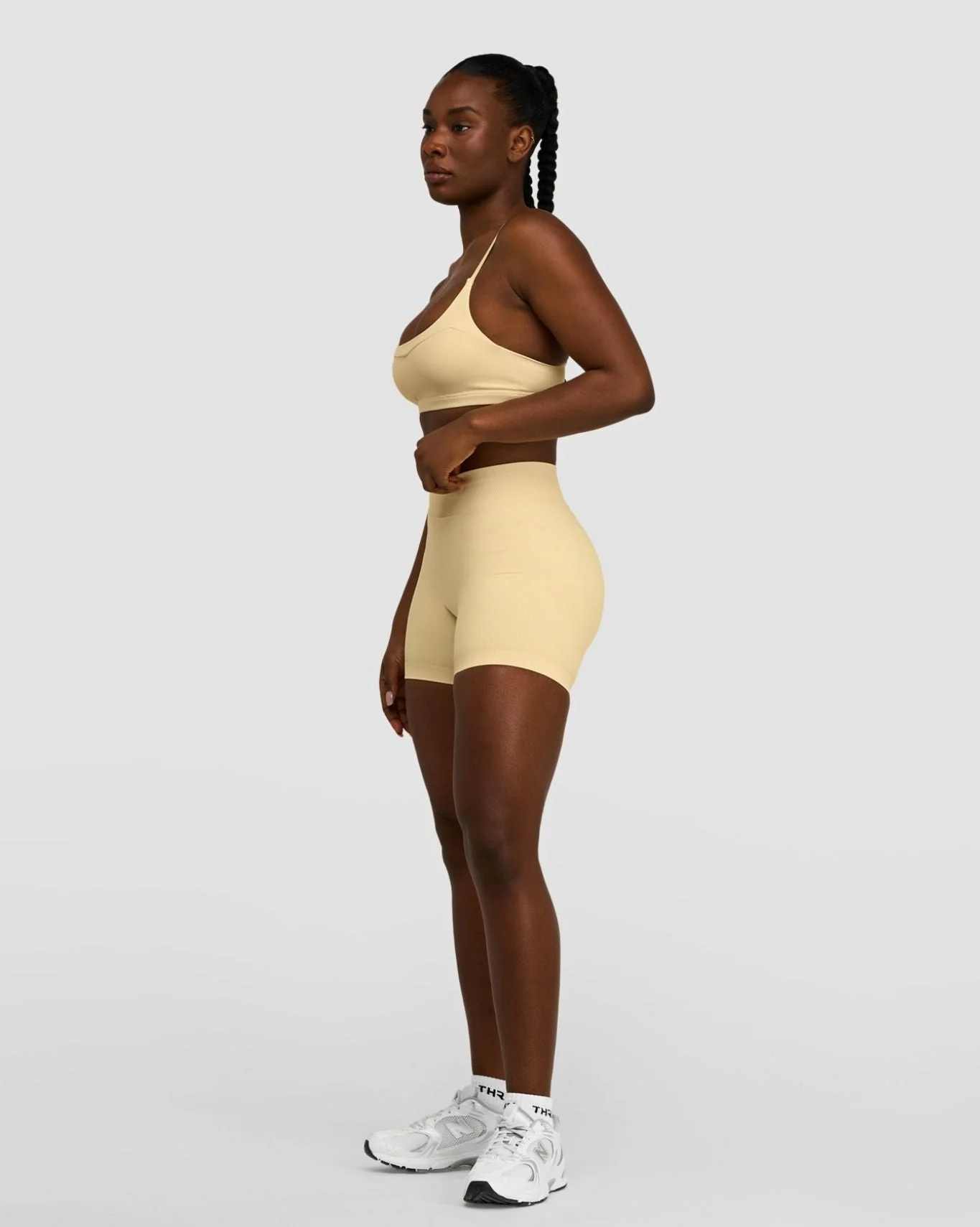 Elevate™ Sculpting Seamless Scoop Neck Bra | Golden Butter - Image 4
