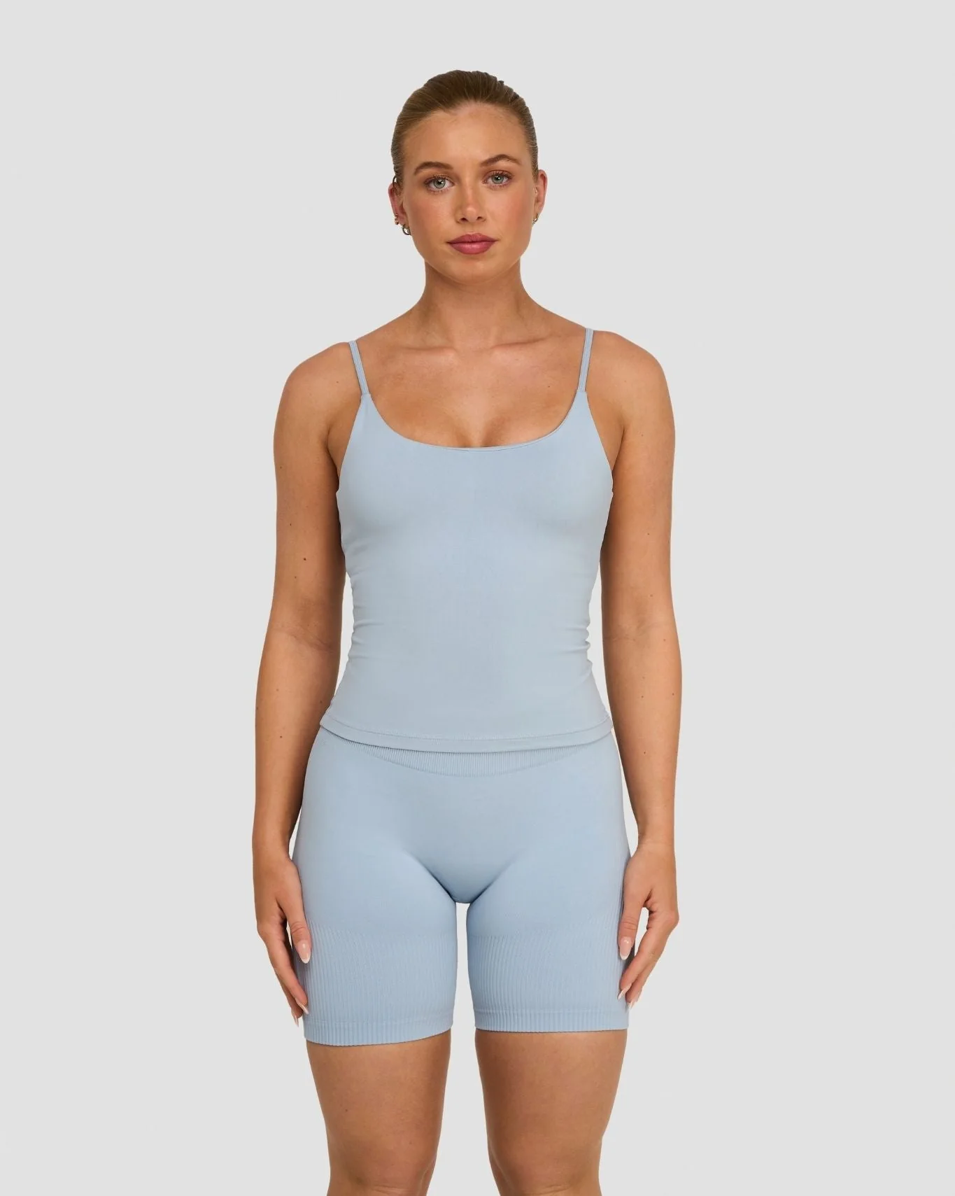 Elevate™ Sculpting Seamless Scoop Neck Cami | Blue Haze - Image 5